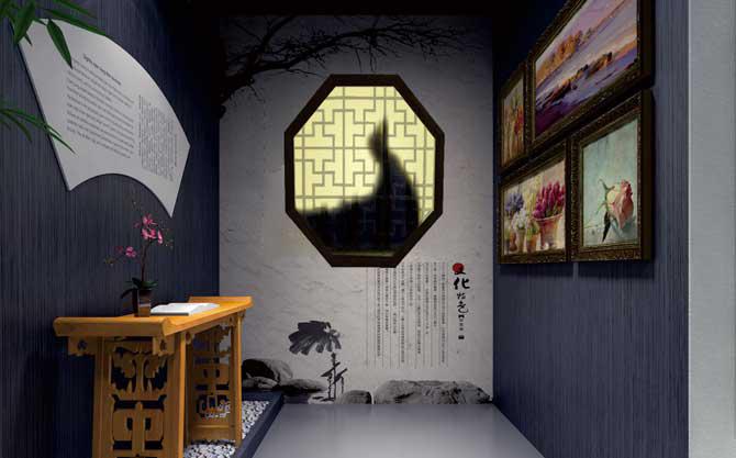 开江书画院陈列室