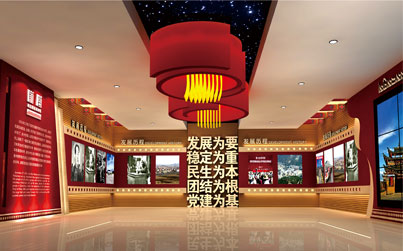 阿坝州历史文化成就展厅