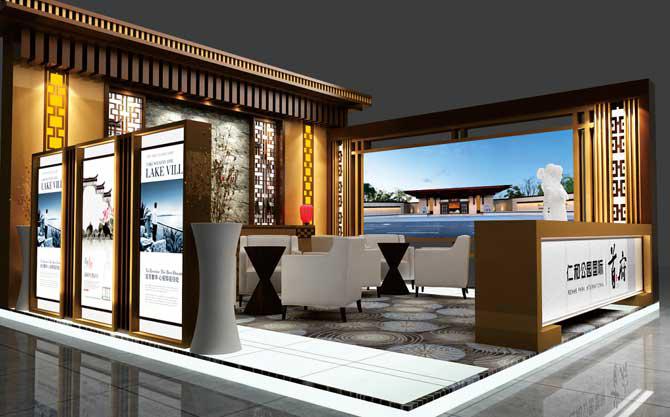 蓝润地产渠县项目展厅