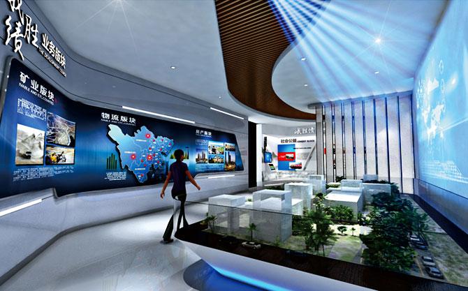 四川峨胜水泥集团展厅